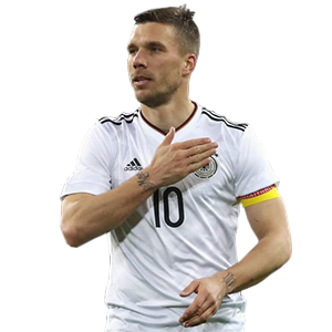 headshot of Lukas Podolski
