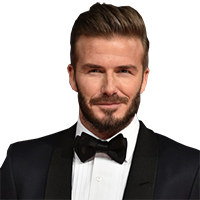 headshot of David Beckham