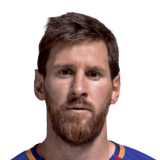 headshot of  Lionel Messi