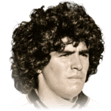 headshot of MARADONA Diego Maradona