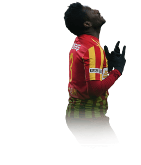 headshot of  Asamoah Gyan
